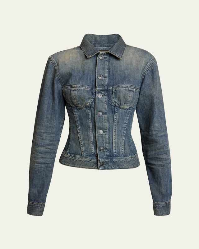 Corset Denim Jacket
